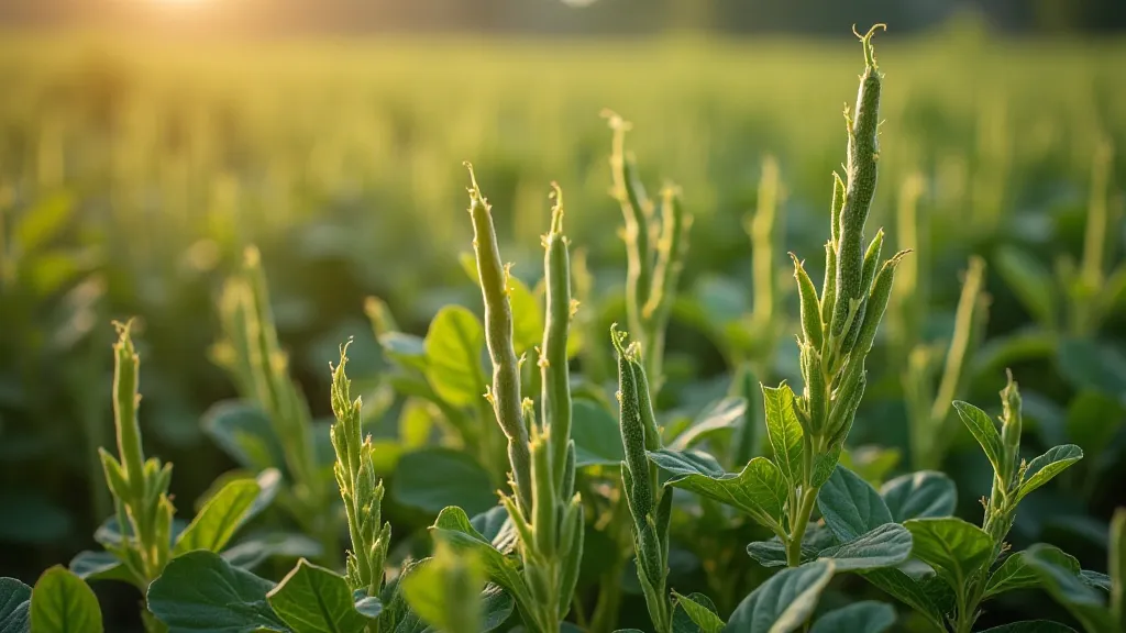 Field of Heirloom Bean Varieties