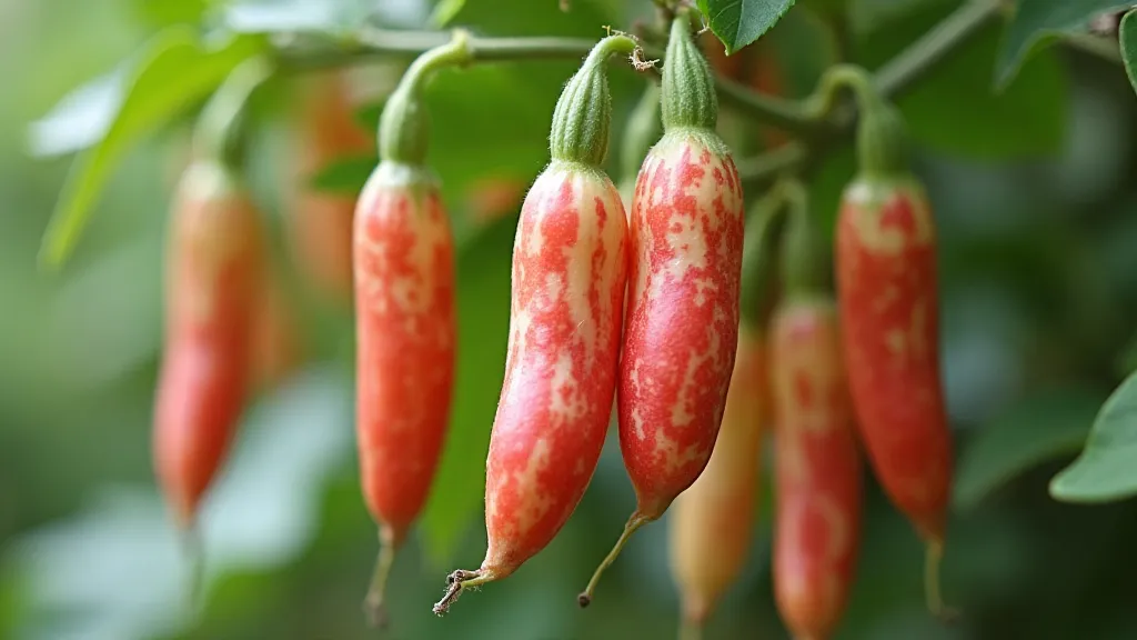 Jacob's Cattle bean pods