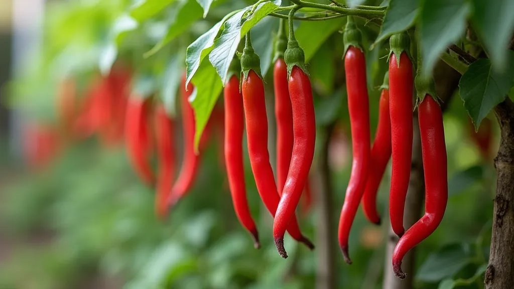 Scarlet Runner bean plants