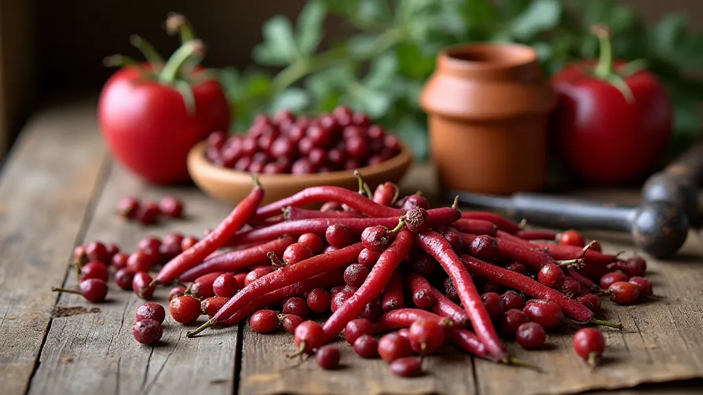 Scarlet Runner bean seeds collection